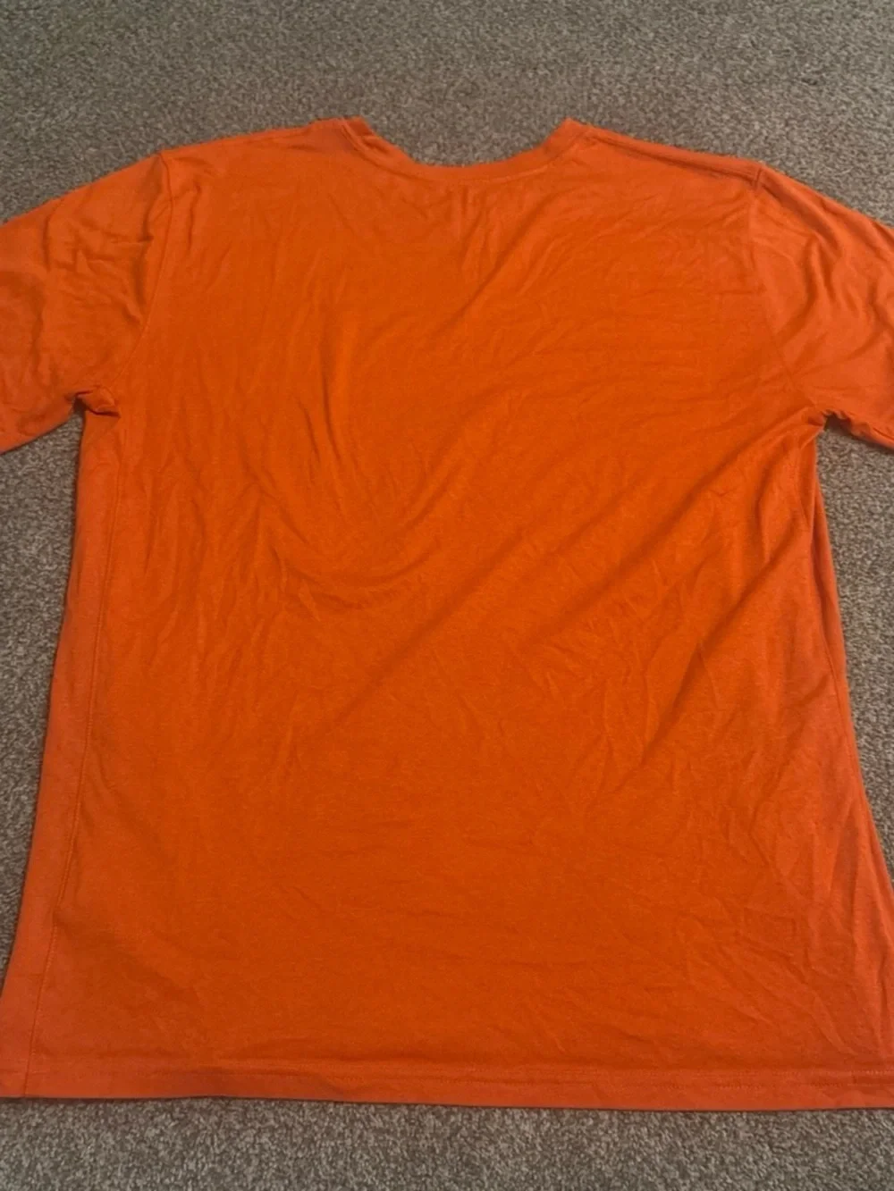 Nike Orange Dri-Fit Athletic Tee